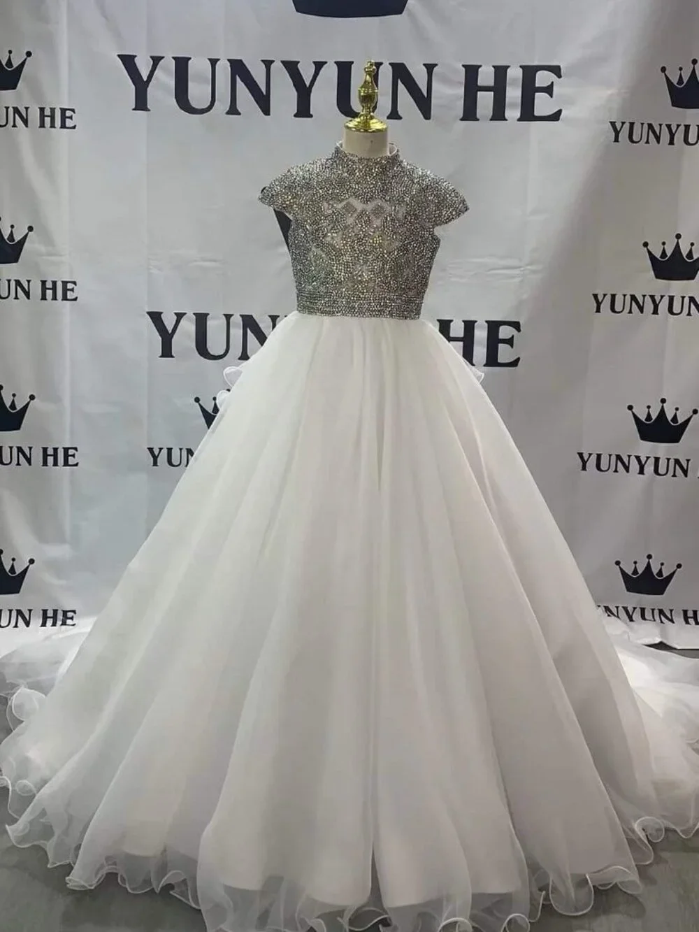 Size 10 Yunyun He pageant dress